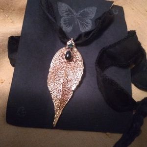 Gold Leaf Necklace